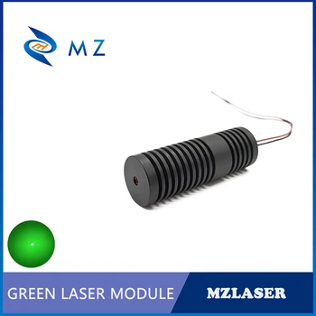 Yeşil Nokta Lazer Modülü D20mm 520nm 5 V 50 mw 100 Mw ACC Sürücü Yüksek Kaliteli Cam Lens Endüstriyel Sınıf