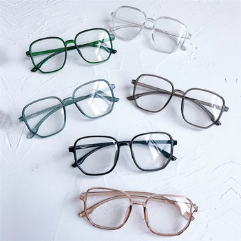 YOOSKE-1.0 1.5 2.0 2.5 3.0 3.5 4.0 Bitmiş Miyopi Gözlük Kadın Erkek Vintage Gözlük Çerçevesi Öğrenci Kısa Sight Gözlük