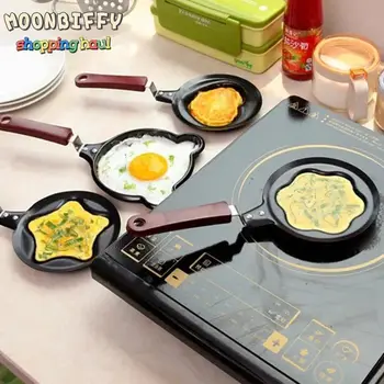 Yumurta Kalıp Pan Flip Omlet Kalıp mutfak gereçleri Mini Yapışmaz kızartma tavası Gözleme Yapımcısı Kahvaltı Yumurta Kızartma Pot pişirme aracı