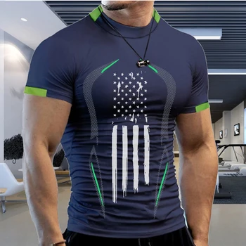 Yüksek Kaliteli Polyester Erkekler Koşu T Shirt Hızlı Kuru Spor Gömlek Eğitim Egzersiz Kıyafetleri Spor Spor Gömlek Tops Hafif