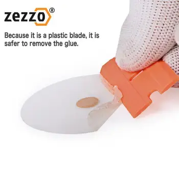 Zezzo ® Tutkal Çıkarma Kazıyıcı Araba Pencere Bıçak Bıçak Temizleyici Seramik cam çıkartması Tutkal Temizleyici Sökücü Otomotiv Filmi Aracı