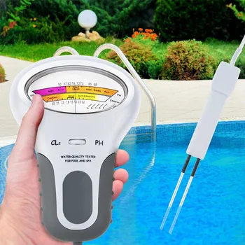 ZK3 Klor Metre ph test cihazı 2 in 1 Test Cihazı Su Kalitesi Test Cihazı CL2 Ölçüm Yüzme Havuzu Akvaryum İçme suyu