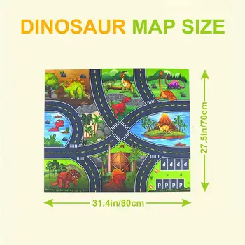 Çocuk Dinozor Kamyon Eğlenceli Dinozor Taşıma Kamyonu Playset Dinozor Oyuncak Dinozor Yiyen Araba Sürgülü Atalet Araba
