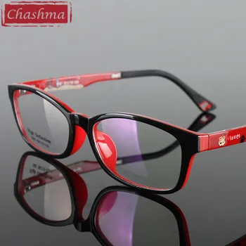 Çocuklar Miyopi Reçete Gözlük Çerçeve Optik TR 90 Malzeme Esnek Kız ve Erkek Moda Gözlükler