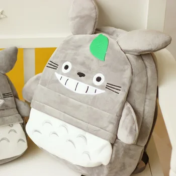 Çocuklar Öğrenci Sevimli Karikatür Totoro Sırt Çantası Çocuk Schoolbag Bayanlar Güzel Çanta