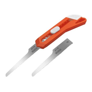 Çok fonksiyonlu Hobi Modeli Mini El Testere Bıçağı Bıçakları Kesici Kiti 2 in 1 DIY Zanaat Modeli El Testere Demir Testeresi