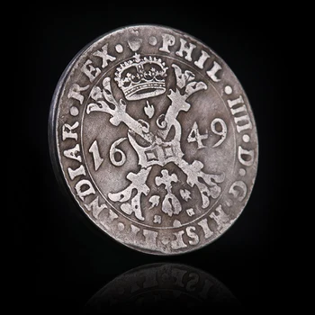 ÇOĞALTMA 1 ADET Kutsal Roma İmparatorluğu 1649 hatıra parası Madalya Sikke Hediye Hediyelik Eşya Ev Dekorasyon Sikke El Sanatları Hediyeler