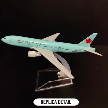 Ölçek 1: 400 Metal Uçak Çoğaltma 15cm Hava Kanada Boeing Uçak pres döküm Model uçak Havacılık Koleksiyon Minyatür Hediye Oyuncak