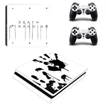 Ölüm Büküm PS4 Ince Çıkartmalar Play station 4 Cilt Sticker Çıkartmaları PlayStation 4 PS4 Slim Konsol ve Denetleyici Cilt Vinil