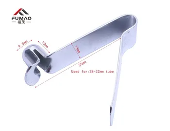 Üretici Özelleştirilmiş galvanizli yay klipsi-çadır direği klipsi için tek yay düğmesi