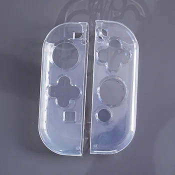 Şeffaf sert çanta Koruyucu Kapak Joycon Kabuk Nintendo Anahtarı / Anahtarı Oled NS Joy-Con Kristal Şeffaf TPU Yumuşak Koruyucu