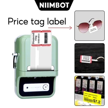 【2 Satın al 20% off】Niimbot B21 B3S Termal etiket Beyaz etiketler Su Geçirmez etiket kağıdı Takı perakende mağaza etiket etiket kağıdı