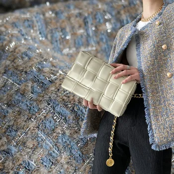 50x145cm Fransa Gri Ve Mavi Gümüş Tel İpliği Boyalı Örgülü Tüvit Kumaş Kadın sonbahar ceket Elbise Takım Elbise Ceket DIY Kumaş